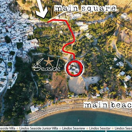 Lindos Seaside Villa ภายนอก รูปภาพ